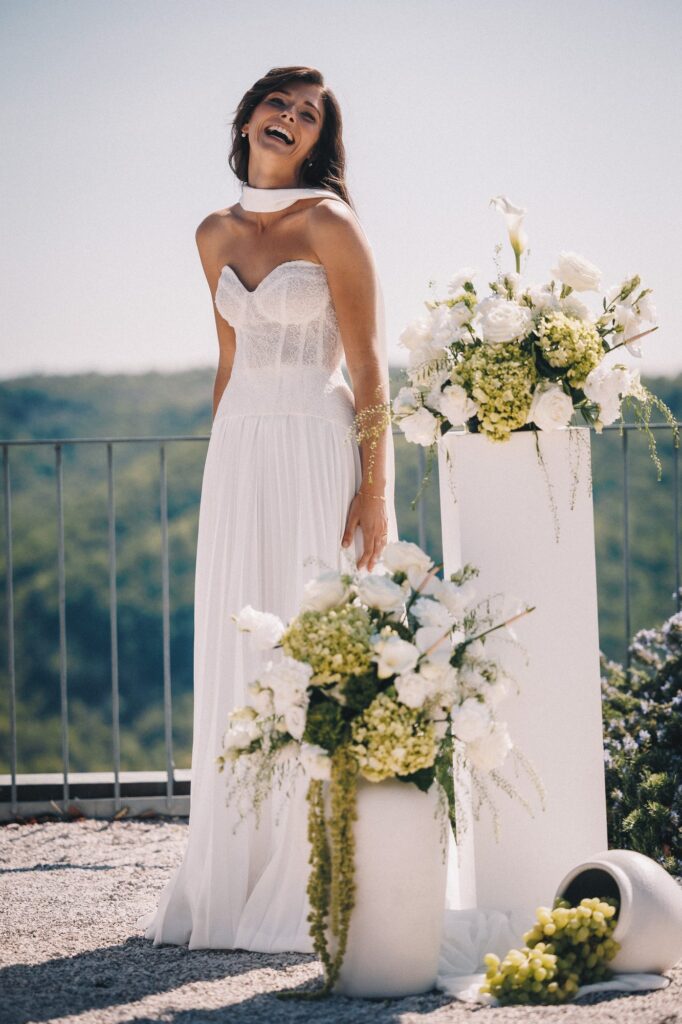 Poročna floristika Flora Atelier – Santomas Estate