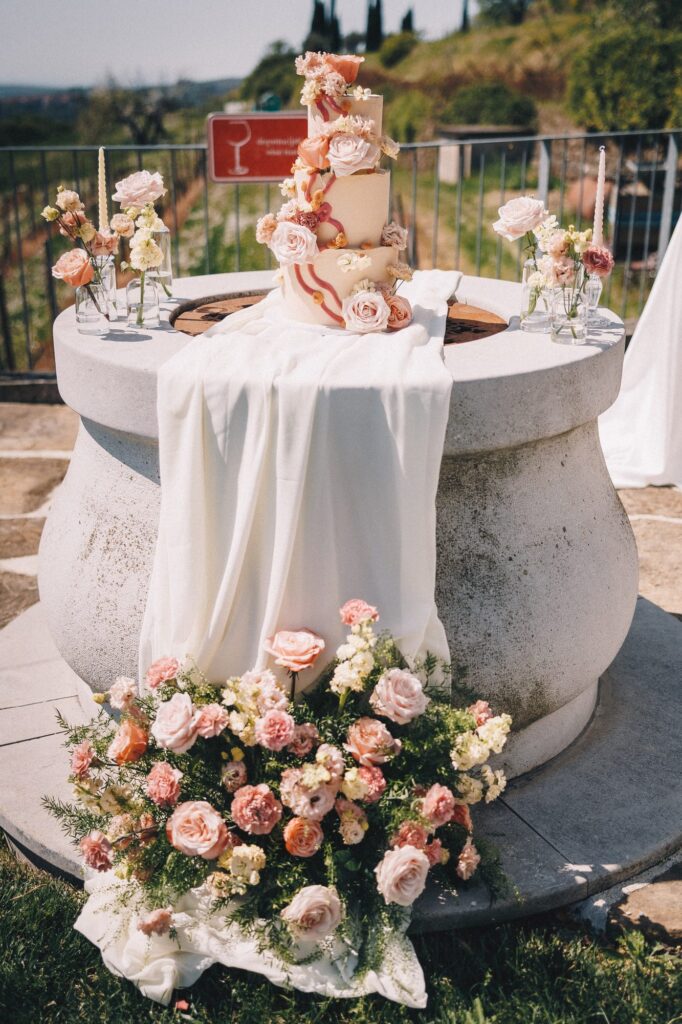 Poročna floristika Flora Atelier – Santomas Estate