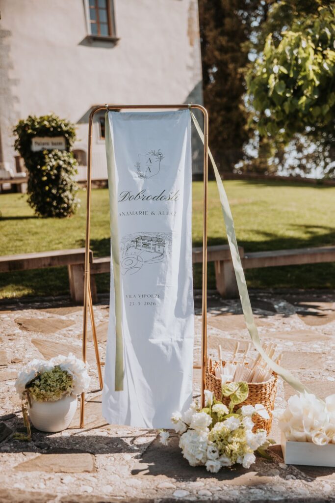 Poročna floristika Flora Atelier – Vila Vipolže